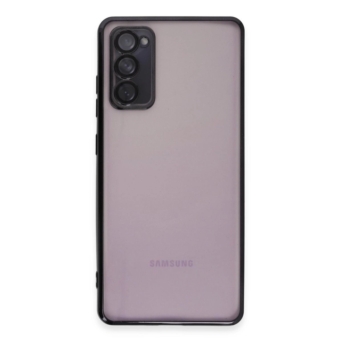 Samsung Galaxy S20 Fe Kılıf Razer Lensli Silikon - Siyah Samsung Galaxy S20 Fe Kılıf Razer Lensli Silikon - Siyah
