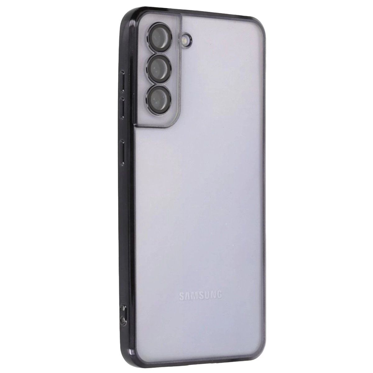 Samsung Galaxy S21 Fe Kılıf Razer Lensli Silikon - Siyah Samsung Galaxy S21 Fe Kılıf Razer Lensli Silikon - Siyah