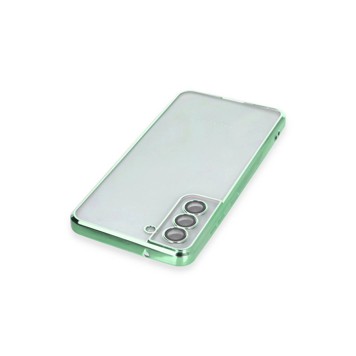 Samsung Galaxy S21 Fe Kılıf Razer Lensli Silikon - Yeşil Samsung Galaxy S21 Fe Kılıf Razer Lensli Silikon - Yeşil