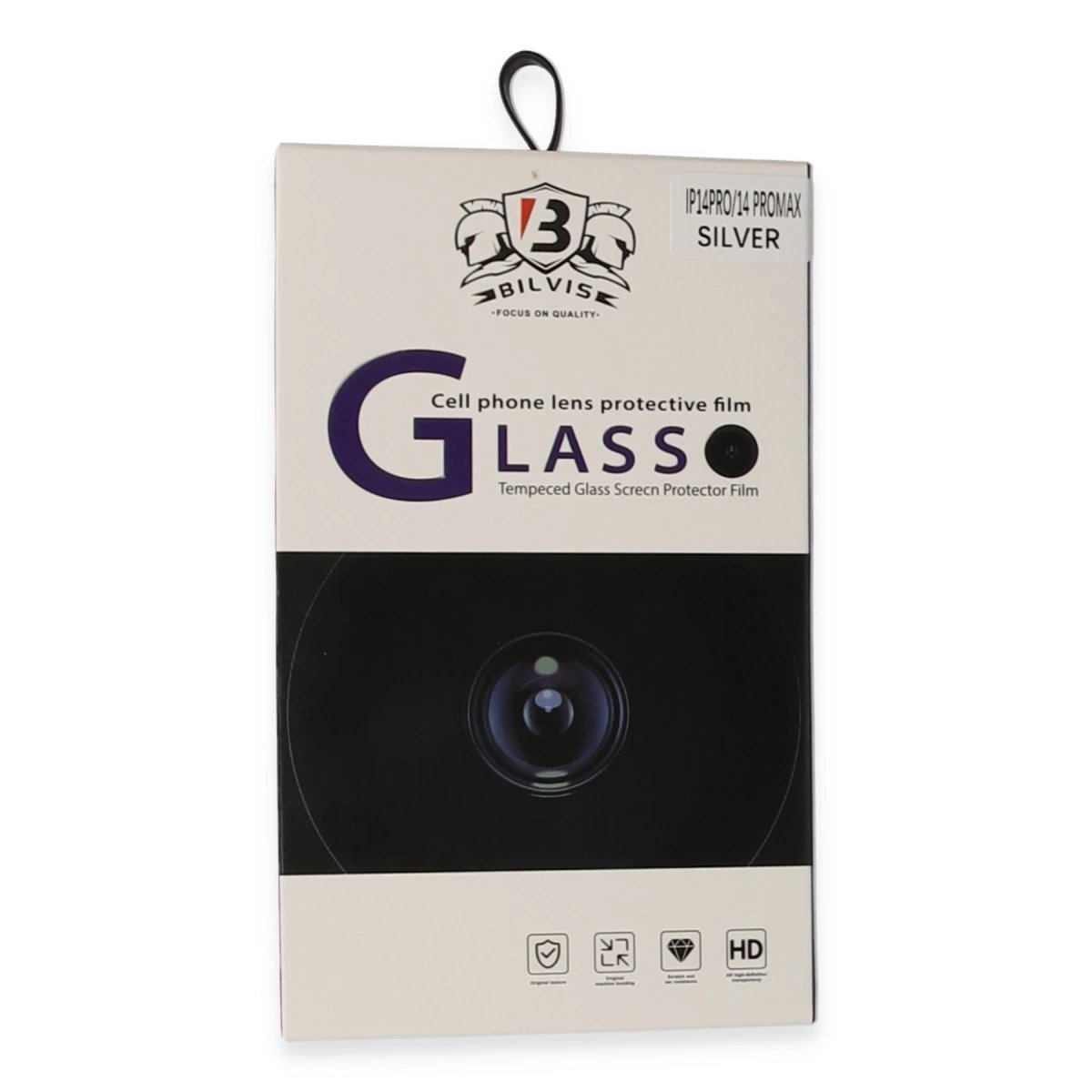 İphone 14 Pro Max Bilvis Titan Kamera Lens - Gümüş İphone 14 Pro Max Bilvis Titan Kamera Lens - Gümüş