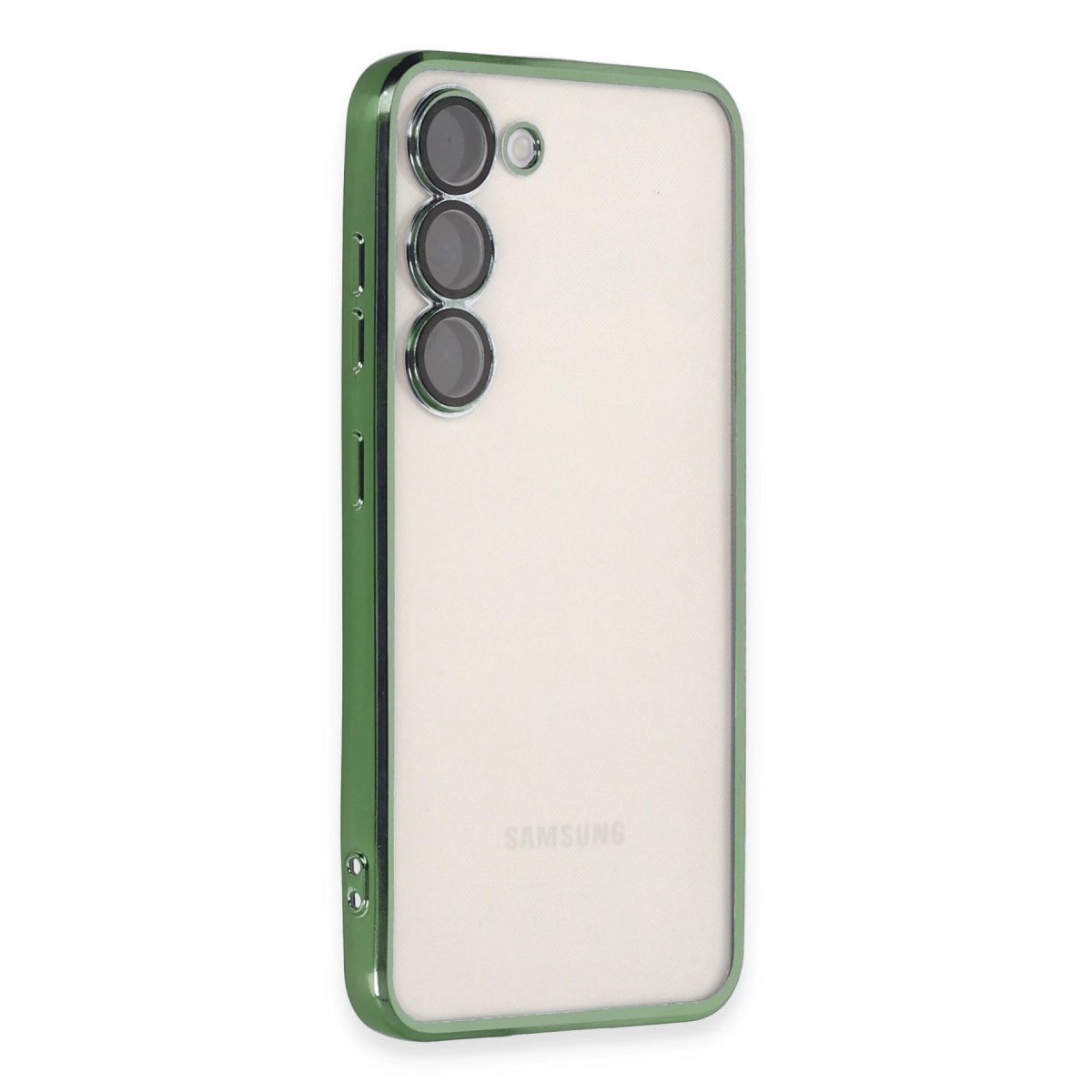 Samsung Galaxy S23 Plus Kılıf Razer Lensli Silikon - Yeşil Samsung Galaxy S23 Plus Kılıf Razer Lensli Silikon - Yeşil