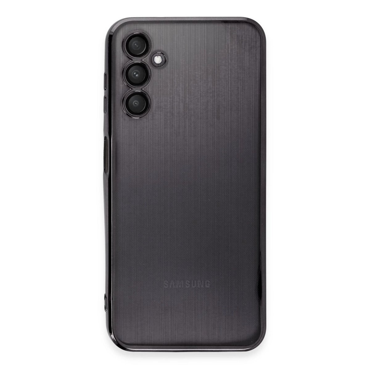 Samsung Galaxy A14 4g Kılıf Razer Lensli Silikon - Siyah
