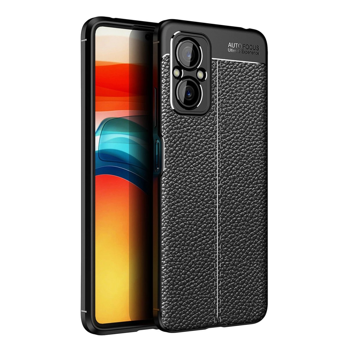 Xiaomi Poco M5 Kılıf Auto Focus Kapak - Siyah Xiaomi Poco M5 Kılıf Auto Focus Kapak - Siyah