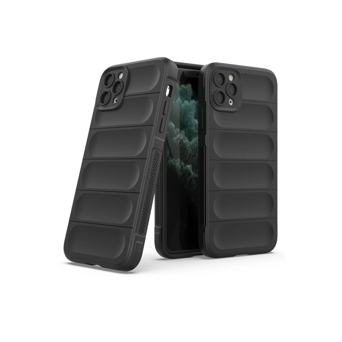 İphone 11 Pro Kılıf Optimum Silikon - Siyah İphone 11 Pro Kılıf Optimum Silikon - Siyah
