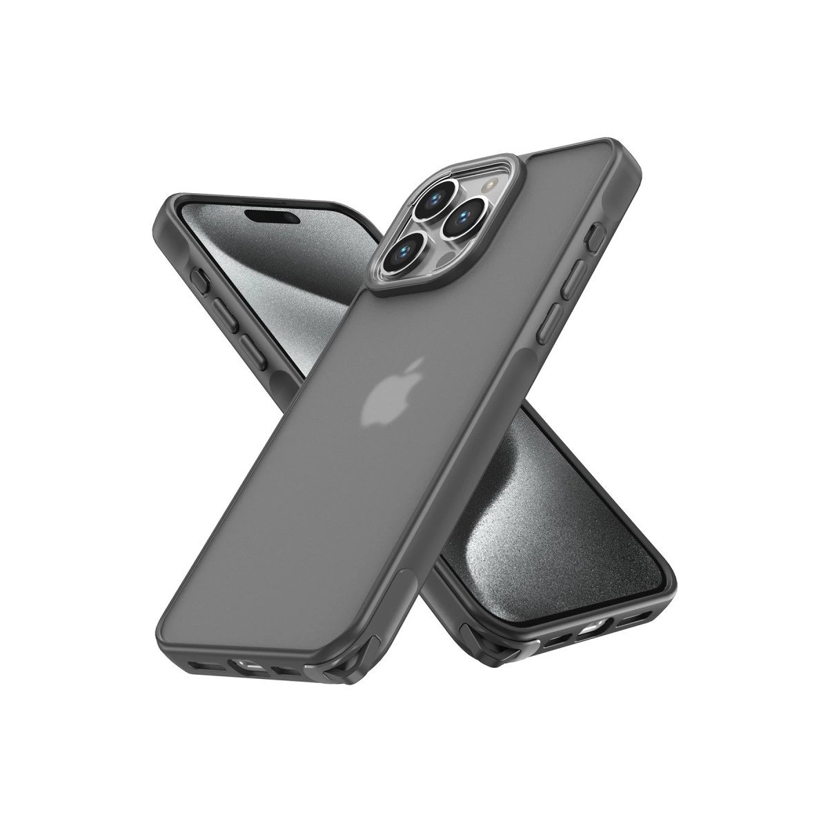 İphone 14 Pro Kılıf Elegant Kapak - Titan Gri İphone 14 Pro Kılıf Elegant Kapak - Titan Gri