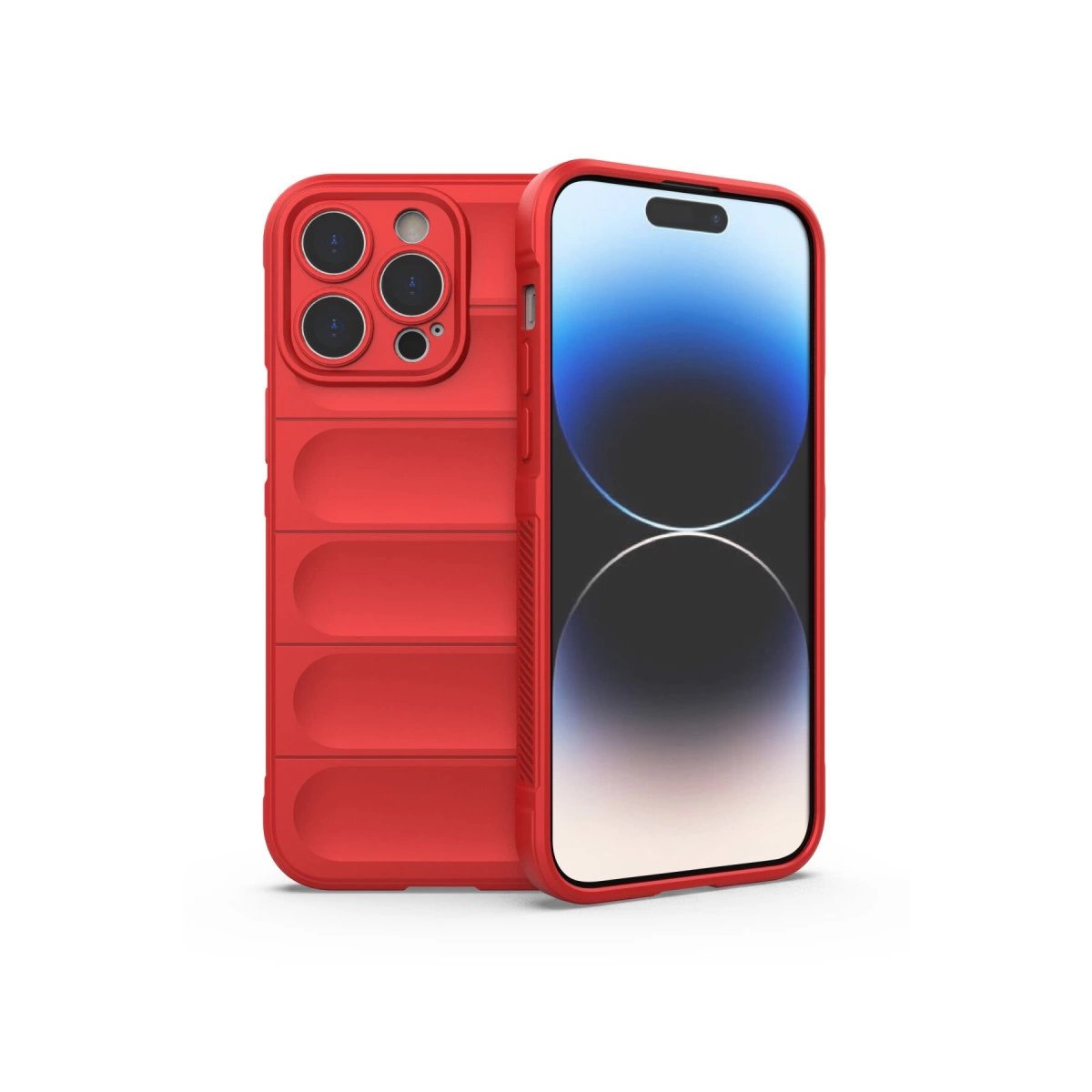 İphone 13 Pro Kılıf Optimum Silikon - Kırmızı İphone 13 Pro Kılıf Optimum Silikon - Kırmızı
