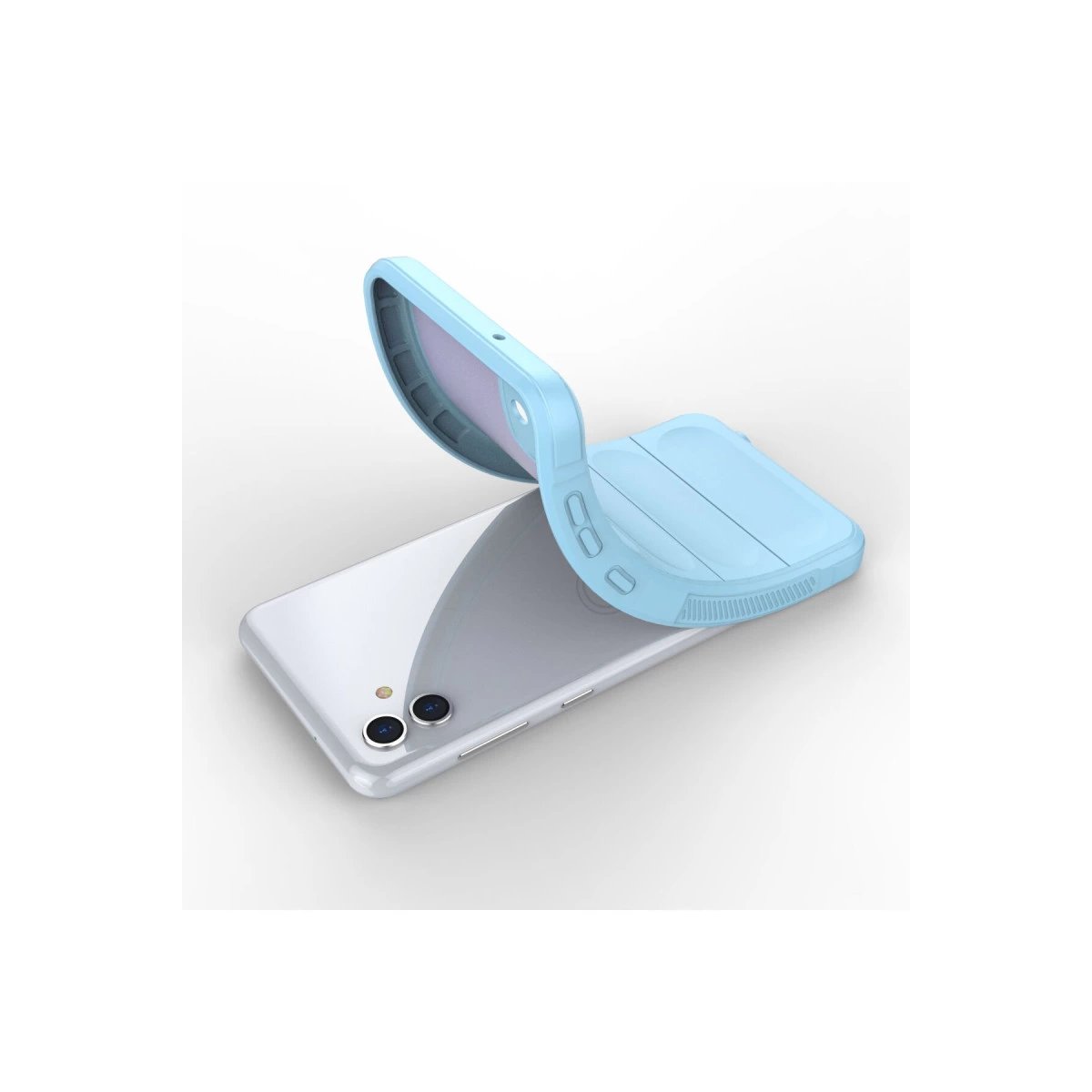 Samsung Galaxy A04 Kılıf Optimum Silikon - Sky Blue