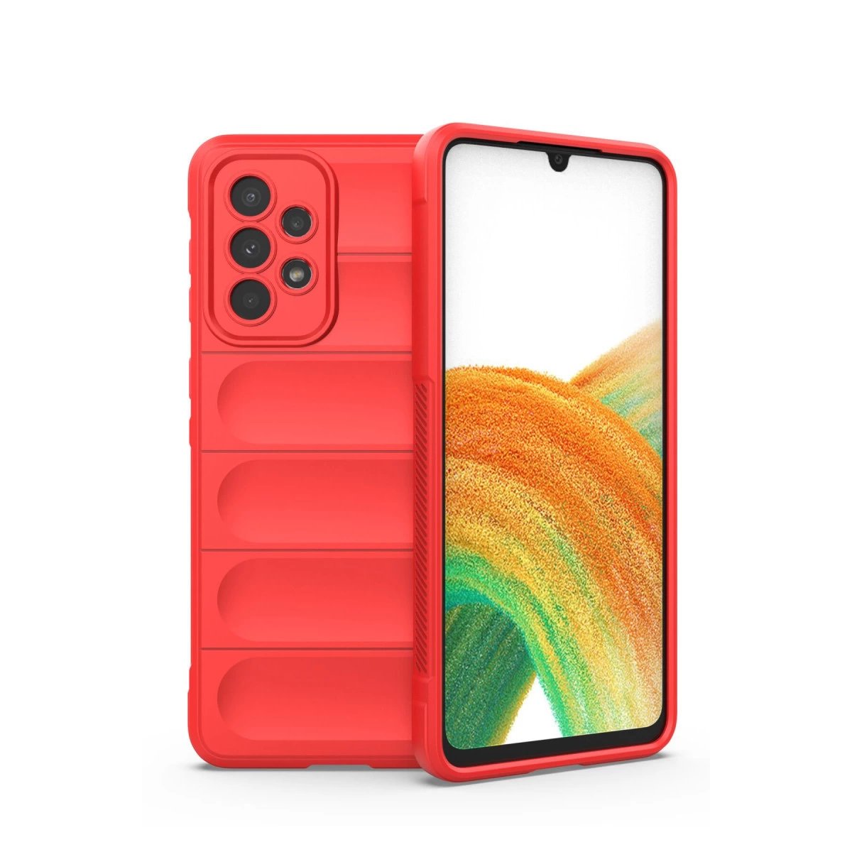 Samsung Galaxy A33 5g Kılıf Optimum Silikon - Kırmızı Samsung Galaxy A33 5g Kılıf Optimum Silikon - Kırmızı