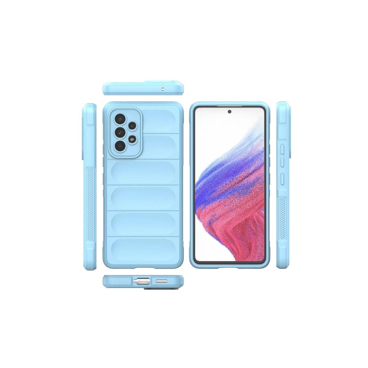 Samsung Galaxy A53 5g Kılıf Optimum Silikon - Sky Blue Samsung Galaxy A53 5g Kılıf Optimum Silikon - Sky Blue