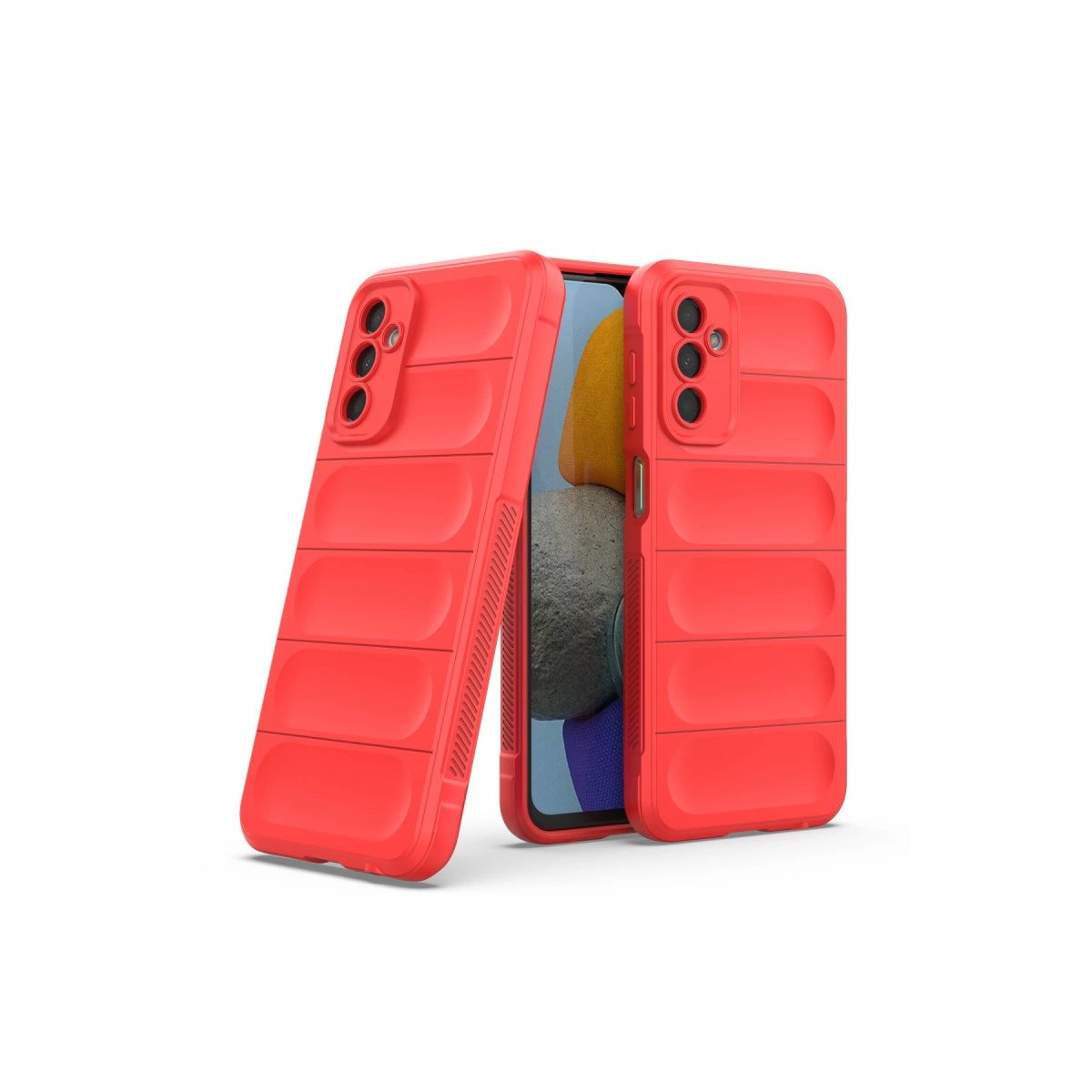 Samsung Galaxy M23 Kılıf Optimum Silikon - Kırmızı Samsung Galaxy M23 Kılıf Optimum Silikon - Kırmızı