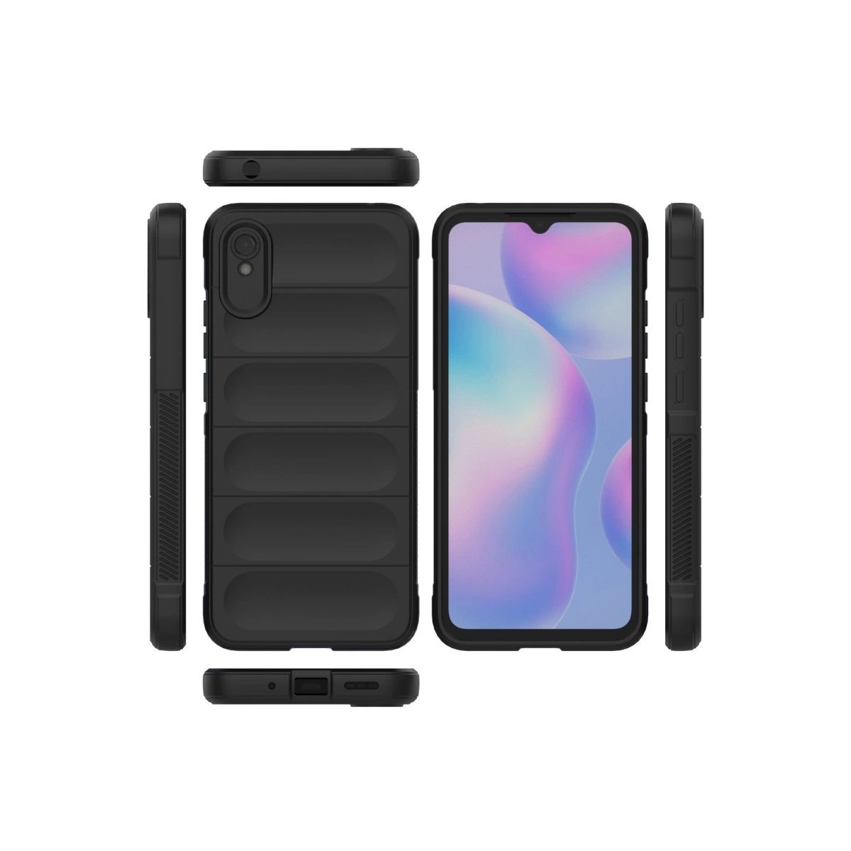 Xiaomi Redmi 9a Kılıf Optimum Silikon - Siyah Xiaomi Redmi 9a Kılıf Optimum Silikon - Siyah