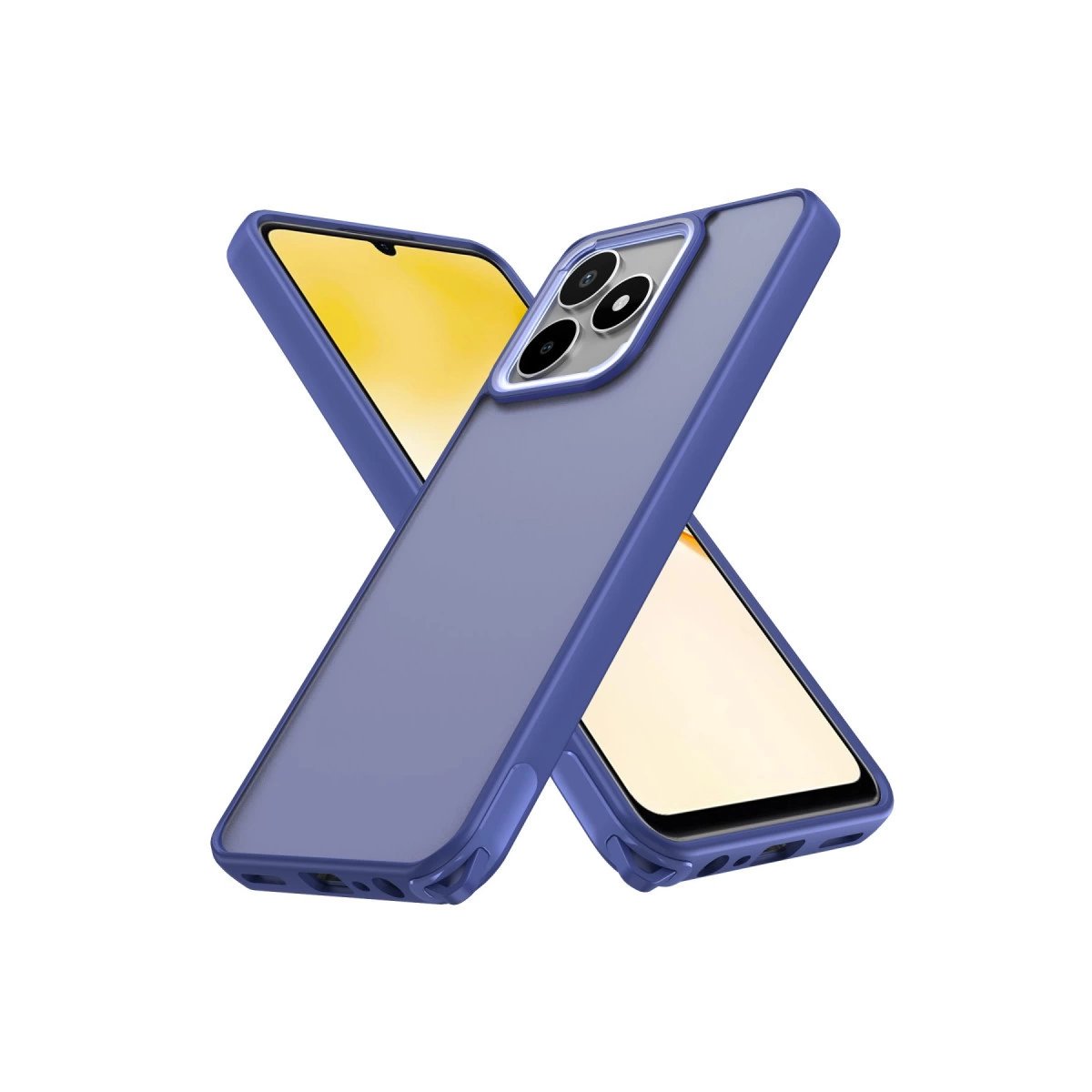 Realme C53 Kılıf Elegant Kapak - Açık Mavi Realme C53 Kılıf Elegant Kapak - Açık Mavi
