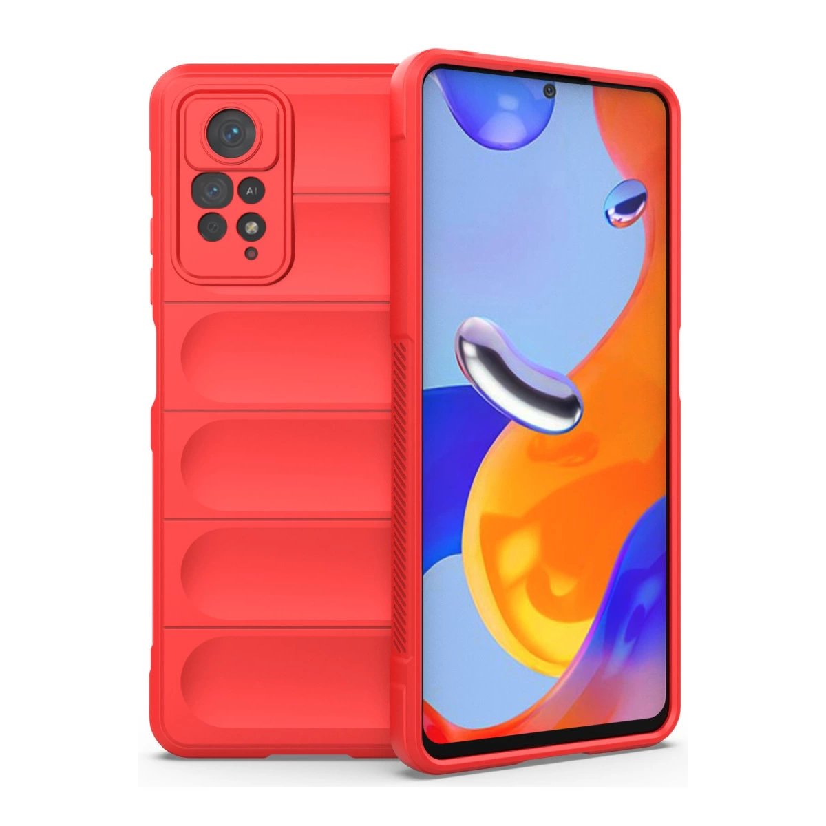 Xiaomi Redmi Note 11 Pro Kılıf Optimum Silikon - Kırmızı Xiaomi Redmi Note 11 Pro Kılıf Optimum Silikon - Kırmızı