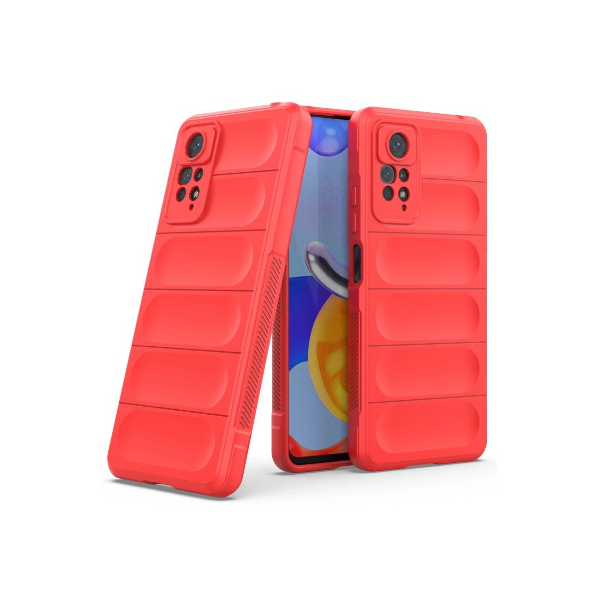 Xiaomi Redmi Note 11 Pro Kılıf Optimum Silikon - Kırmızı Xiaomi Redmi Note 11 Pro Kılıf Optimum Silikon - Kırmızı