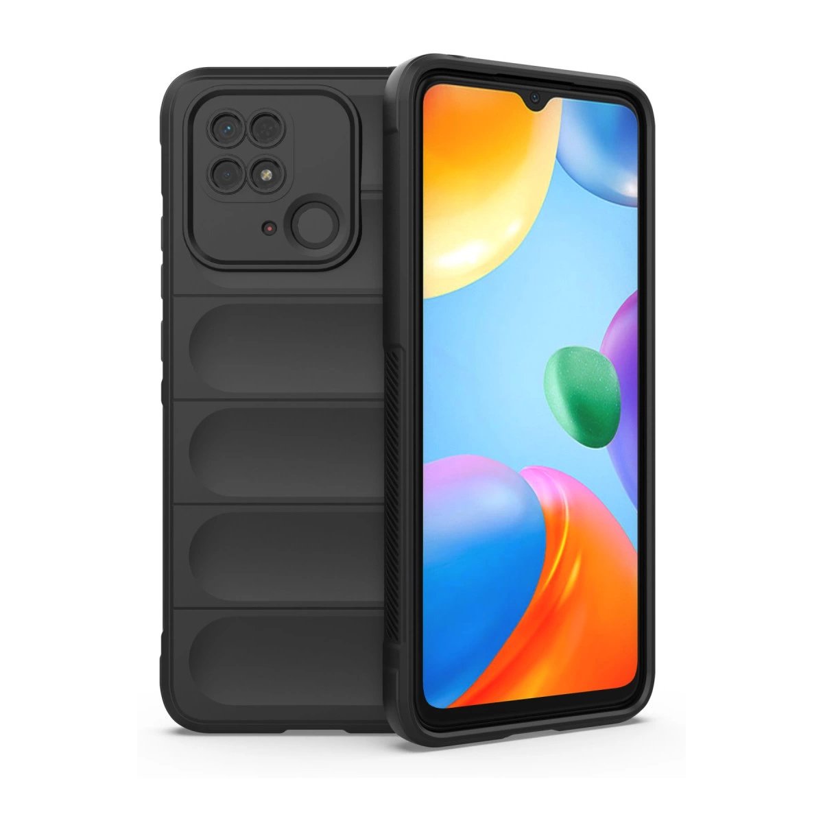 Xiaomi Redmi 10c Kılıf Optimum Silikon - Siyah Xiaomi Redmi 10c Kılıf Optimum Silikon - Siyah