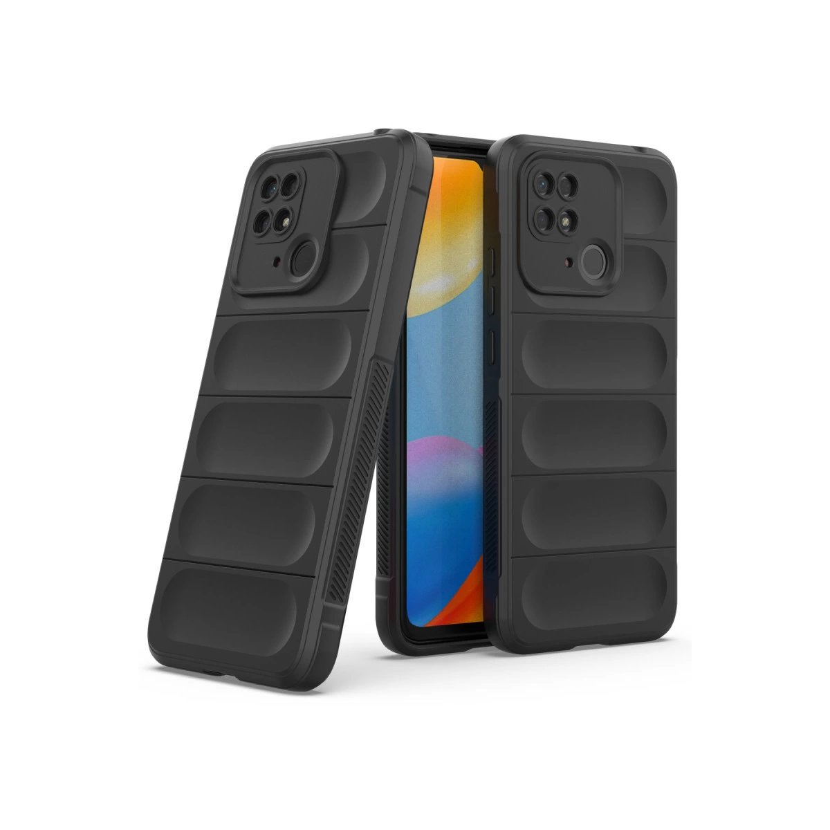 Xiaomi Redmi 10c Kılıf Optimum Silikon - Siyah Xiaomi Redmi 10c Kılıf Optimum Silikon - Siyah