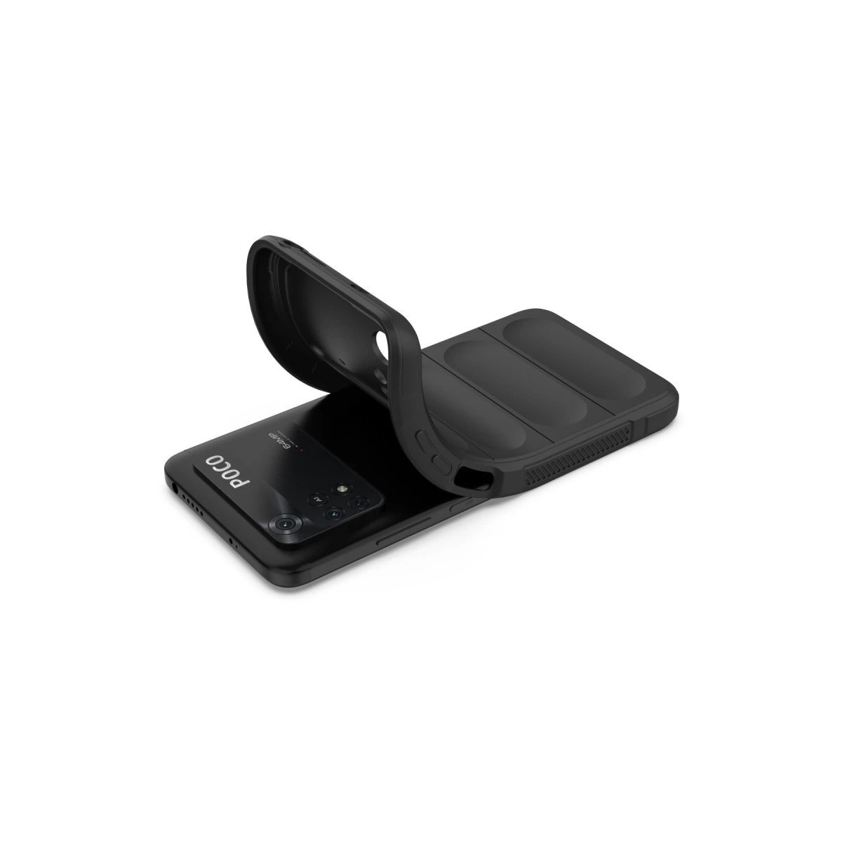 Xiaomi Poco M4 Pro 4g Kılıf Optimum Silikon - Siyah Xiaomi Poco M4 Pro 4g Kılıf Optimum Silikon - Siyah