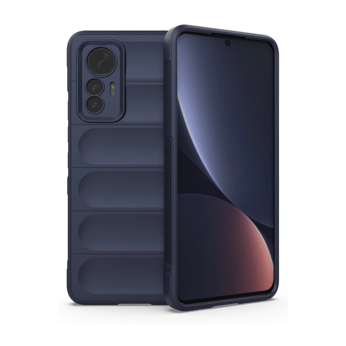 Xiaomi Mi 12 Lite Kılıf Optimum Silikon - Lacivert Xiaomi Mi 12 Lite Kılıf Optimum Silikon - Lacivert