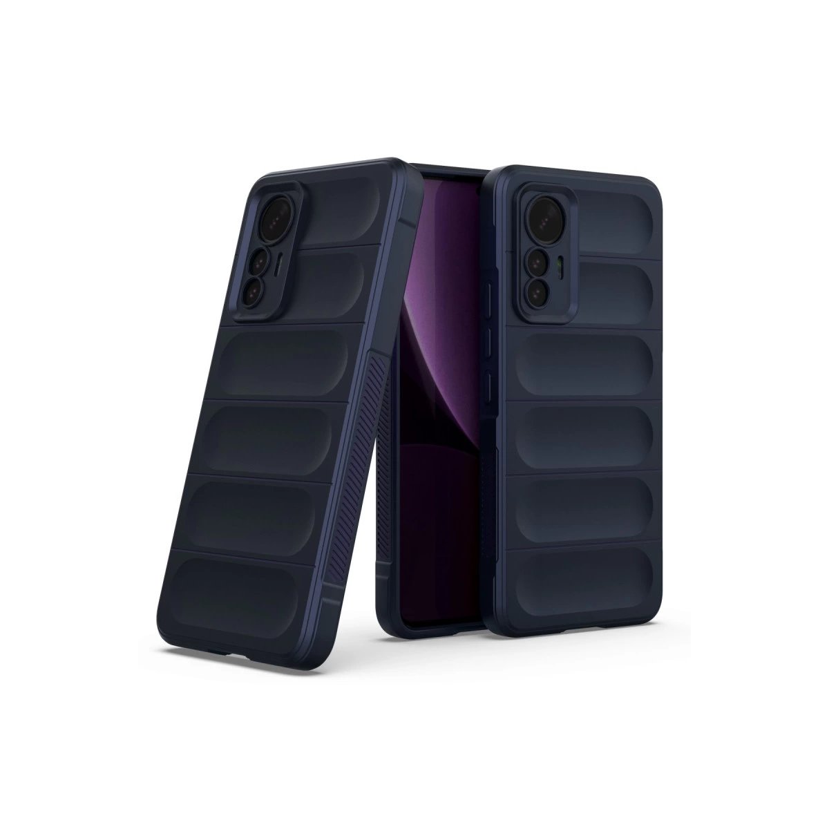 Xiaomi Mi 12 Lite Kılıf Optimum Silikon - Lacivert Xiaomi Mi 12 Lite Kılıf Optimum Silikon - Lacivert