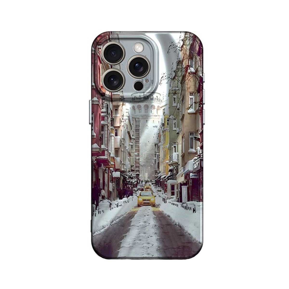 İphone 15 Pro Max Kılıf Crew Desenli Kapak - Galata Kulesi İphone 15 Pro Max Kılıf Crew Desenli Kapak - Galata Kulesi