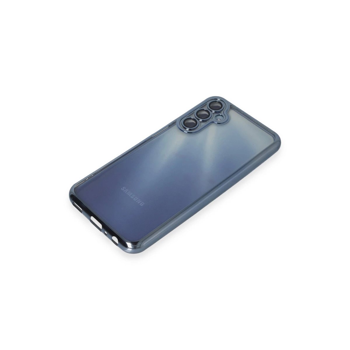 Samsung Galaxy A15 4g Kılıf Razer Lensli Silikon - Açık Mavi Samsung Galaxy A15 4g Kılıf Razer Lensli Silikon - Açık Mavi