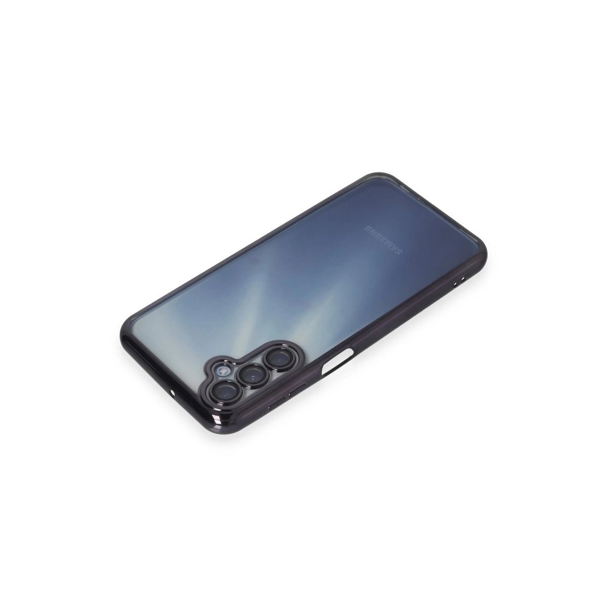 Samsung Galaxy A35 5g Kılıf Razer Lensli Silikon - Mor