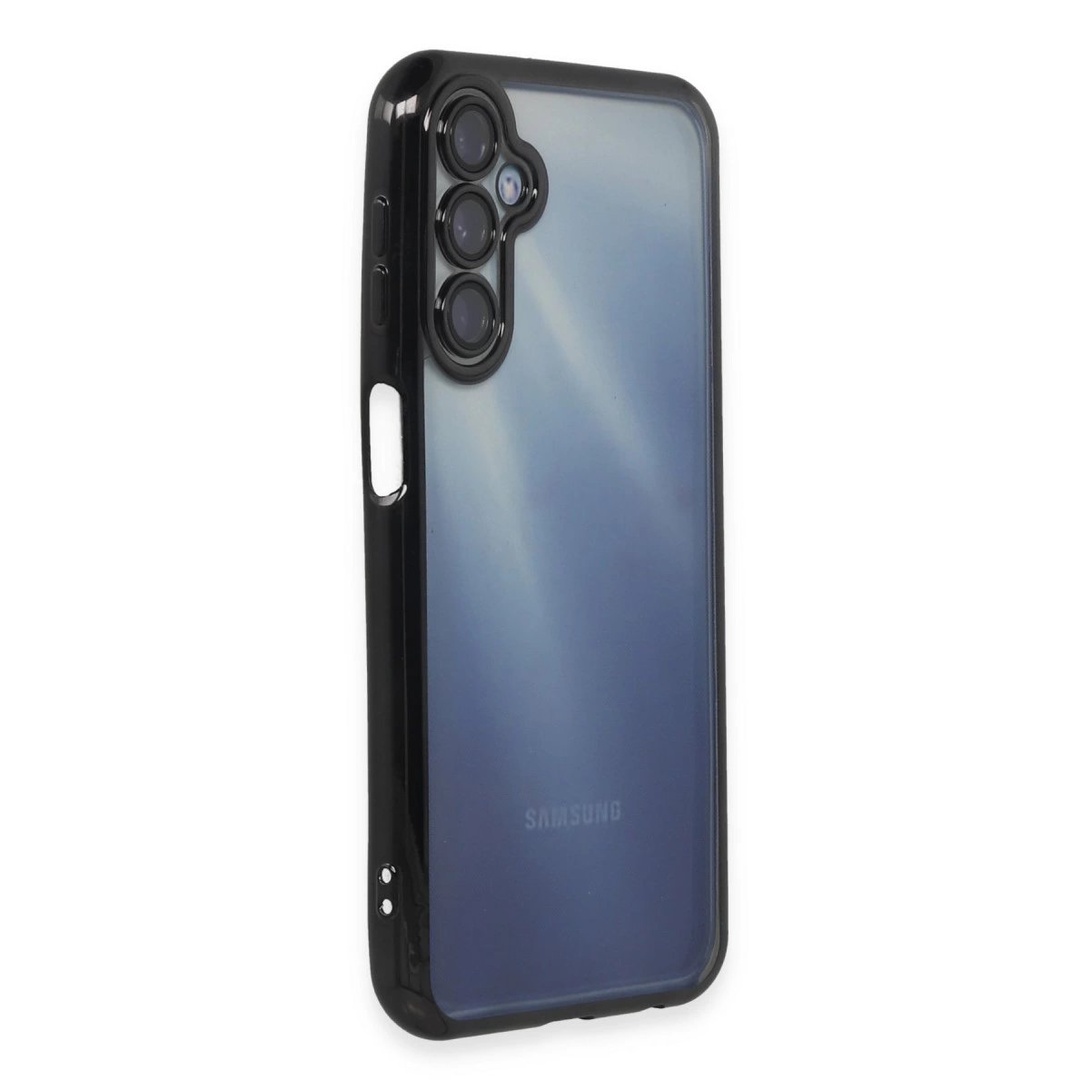Samsung Galaxy A55 5g Kılıf Razer Lensli Silikon - Siyah Samsung Galaxy A55 5g Kılıf Razer Lensli Silikon - Siyah