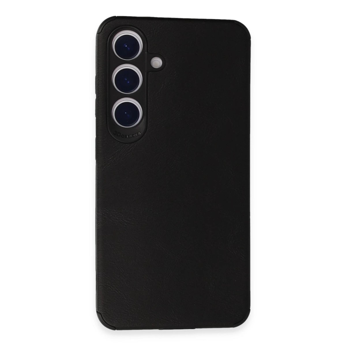 Samsung Galaxy S24 Kılıf Loop Deri Silikon - Siyah Samsung Galaxy S24 Kılıf Loop Deri Silikon - Siyah