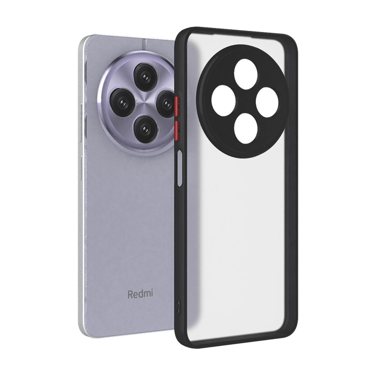 Xiaomi Redmi 14c Kılıf Montreal Silikon Kapak - Siyah Xiaomi Redmi 14c Kılıf Montreal Silikon Kapak - Siyah