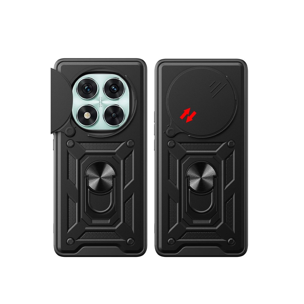 Xiaomi Redmi Note 14 Pro 4g Kılıf Pars Lens Yüzüklü Silikon - Kırmızı Xiaomi Redmi Note 14 Pro 4g Kılıf Pars Lens Yüzüklü Silikon - Kırmızı