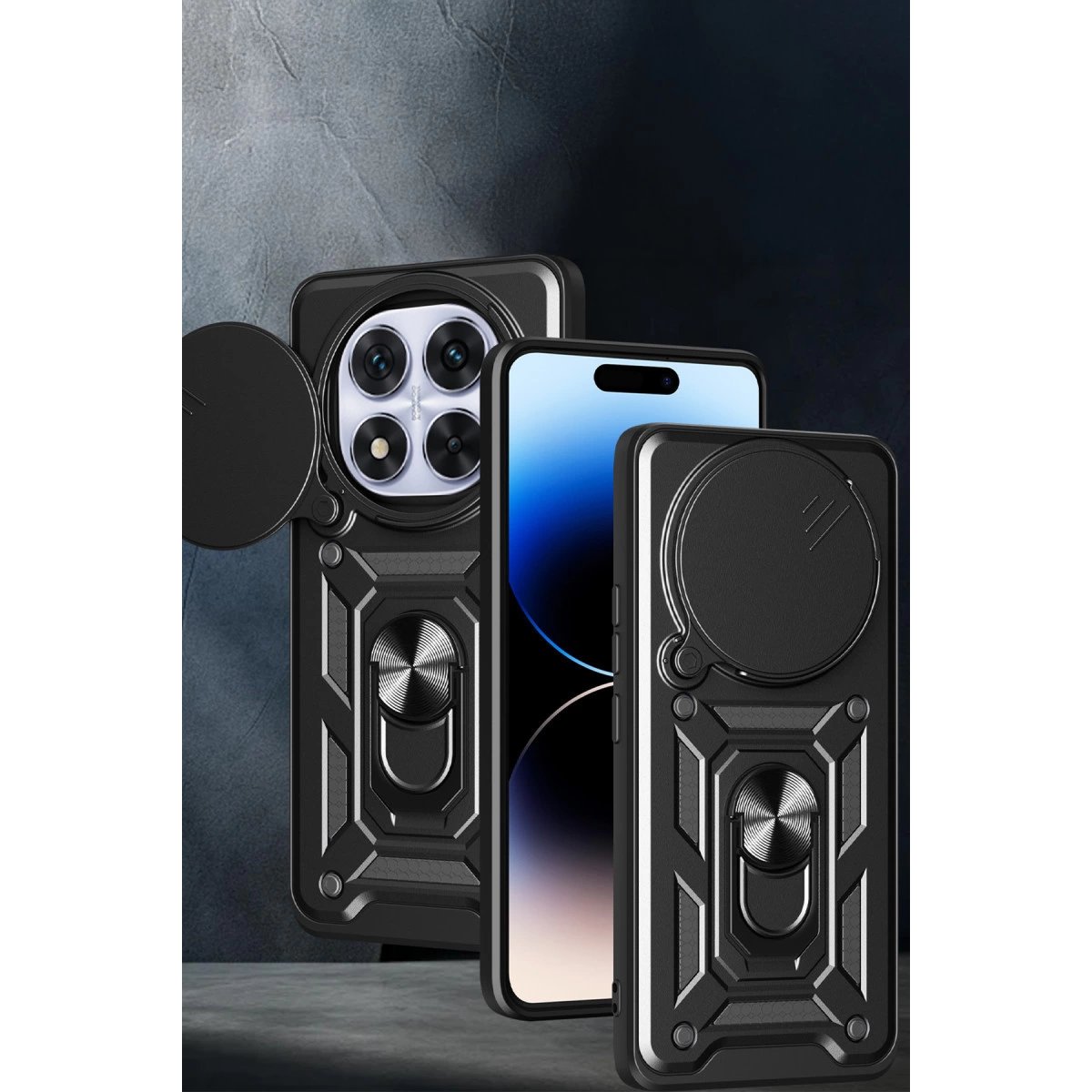 Xiaomi Redmi Note 14 Pro Plus Kılıf Pars Lens Yüzüklü Silikon - Kırmızı Xiaomi Redmi Note 14 Pro Plus Kılıf Pars Lens Yüzüklü Silikon - Kırmızı