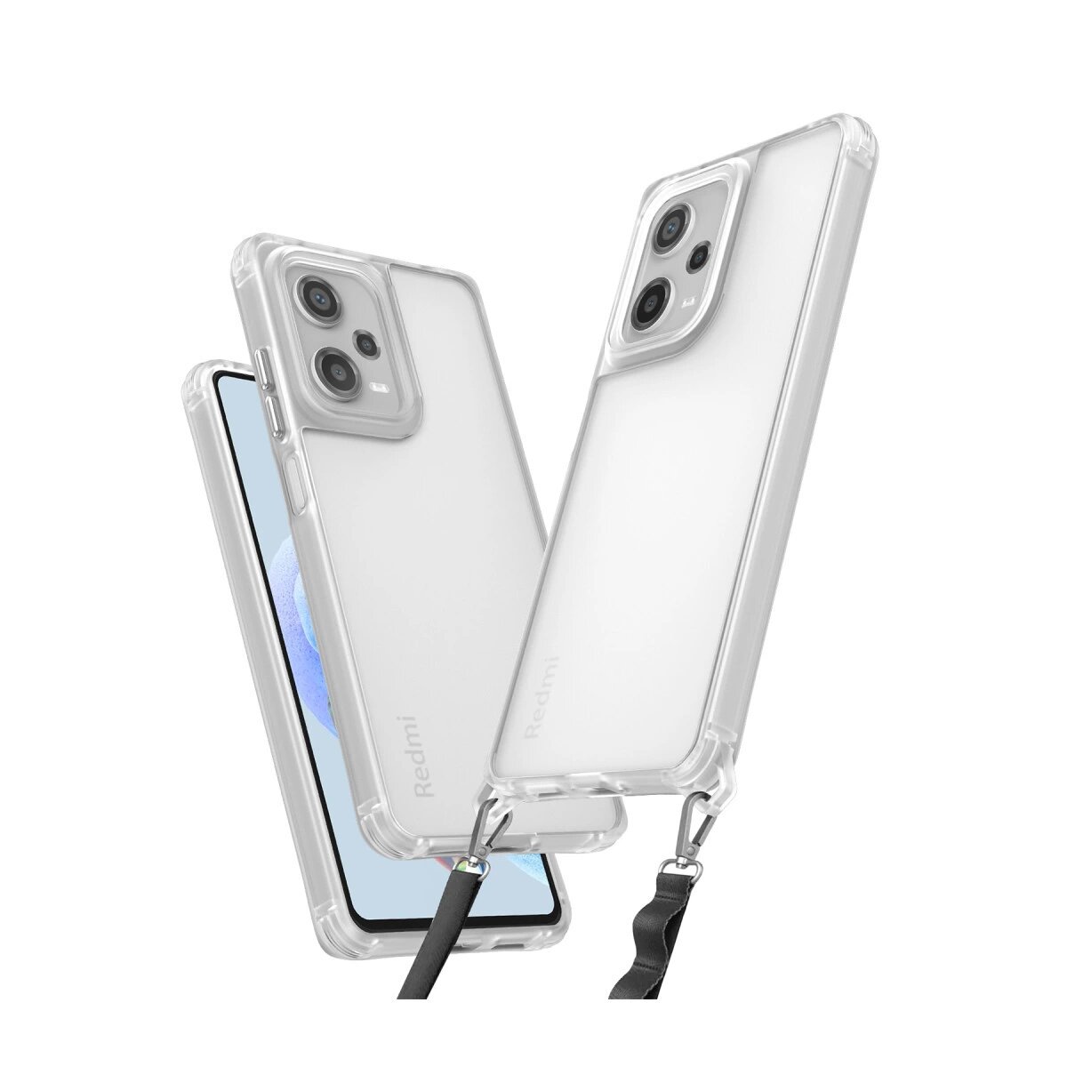 Xiaomi Redmi Note 12 Pro 5g Kılıf Penta Silikon Kılıf - Şeffaf Xiaomi Redmi Note 12 Pro 5g Kılıf Penta Silikon Kılıf - Şeffaf