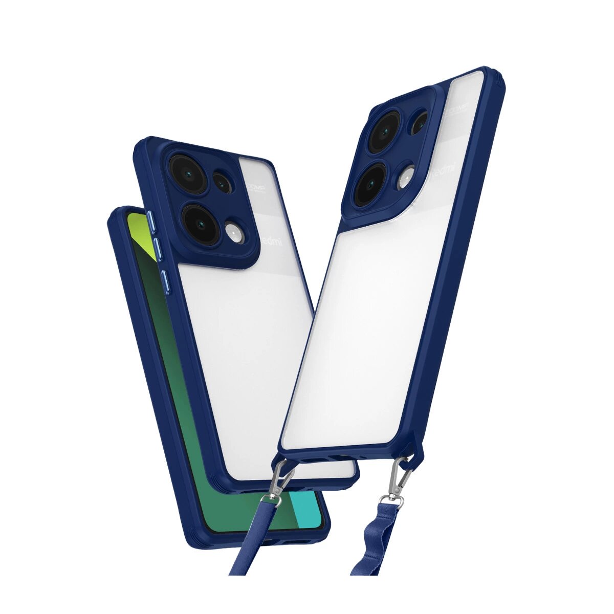 Xiaomi Redmi Note 13 Pro 4g Kılıf Penta Silikon Kılıf - Lacivert Xiaomi Redmi Note 13 Pro 4g Kılıf Penta Silikon Kılıf - Lacivert