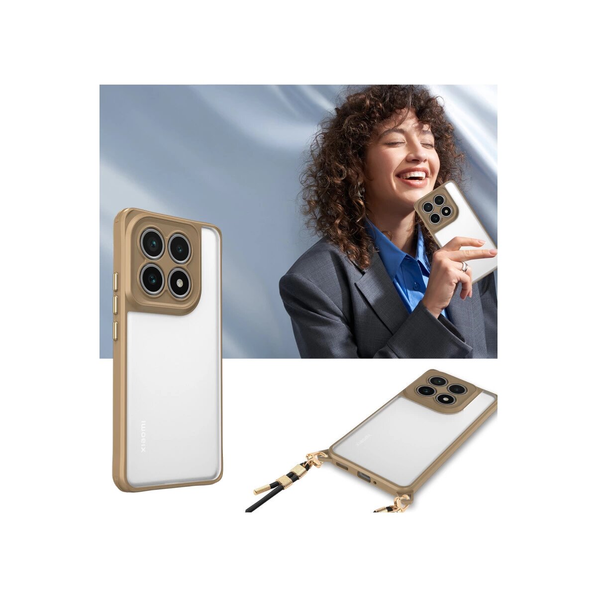 Xiaomi Mi 14t Pro Kılıf Penta Silikon Kılıf - Siyah