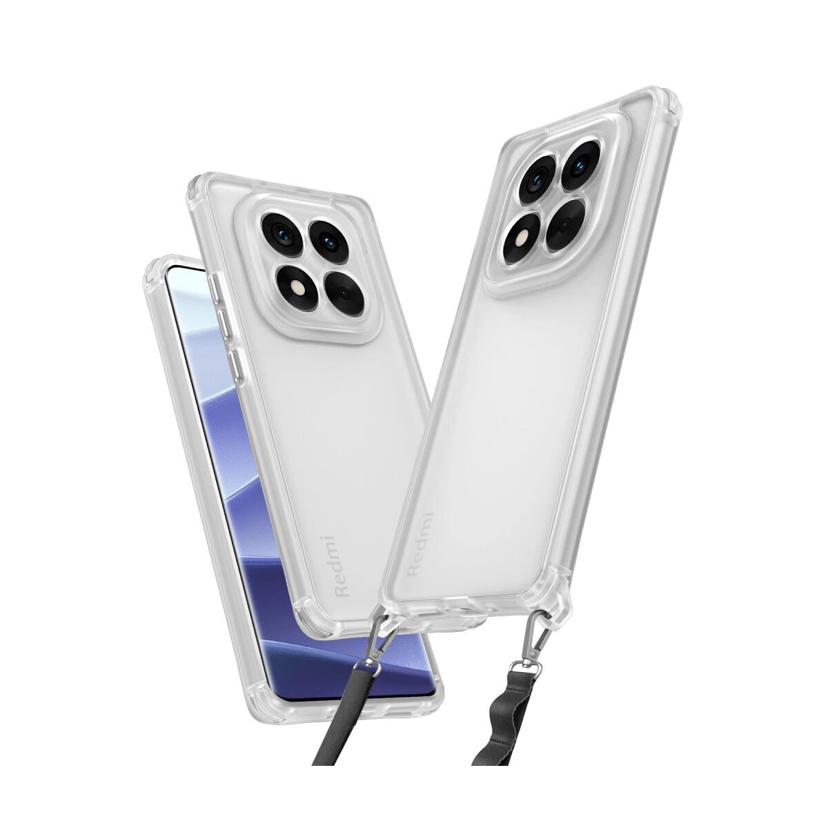 Xiaomi Redmi Note 14 Pro 4g Kılıf Penta Silikon Kılıf - Şeffaf Xiaomi Redmi Note 14 Pro 4g Kılıf Penta Silikon Kılıf - Şeffaf