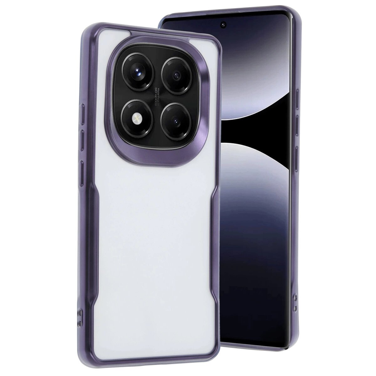 Xiaomi Redmi Note 14 Pro Plus Kılıf Boyi Silikon Kapak - Derin Mor Xiaomi Redmi Note 14 Pro Plus Kılıf Boyi Silikon Kapak - Derin Mor