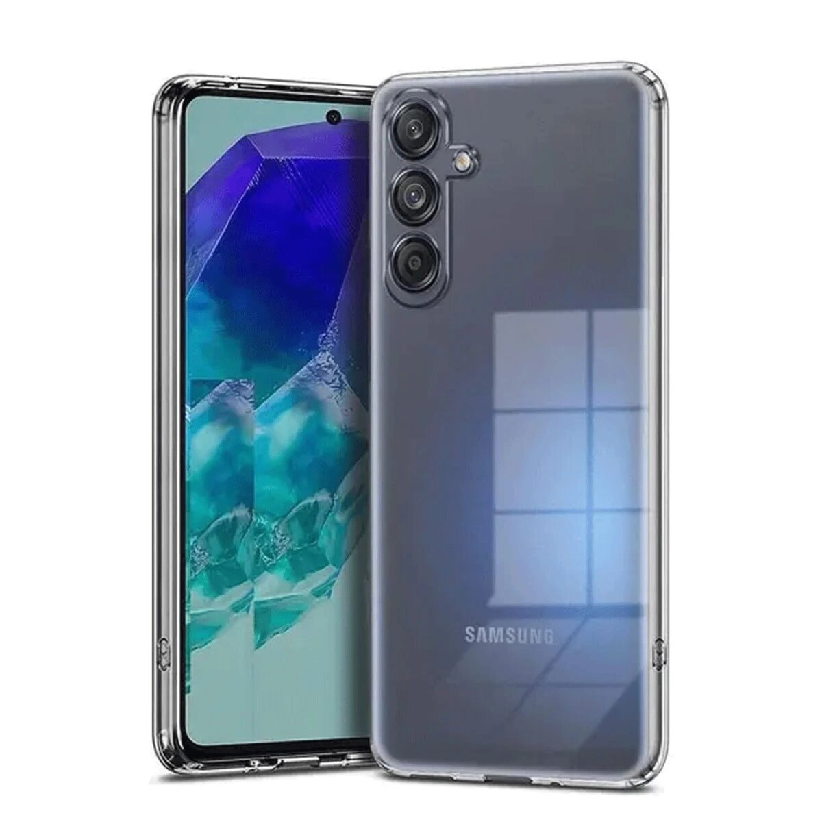 Samsung Galaxy A56 Kılıf Lüx Şeffaf Silikon Samsung Galaxy A56 Kılıf Lüx Şeffaf Silikon