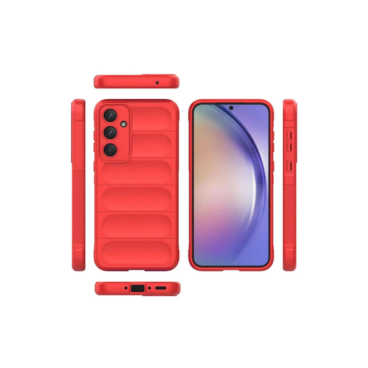 Samsung Galaxy A26 Kılıf Optimum Silikon - Kırmızı Samsung Galaxy A26 Kılıf Optimum Silikon - Kırmızı