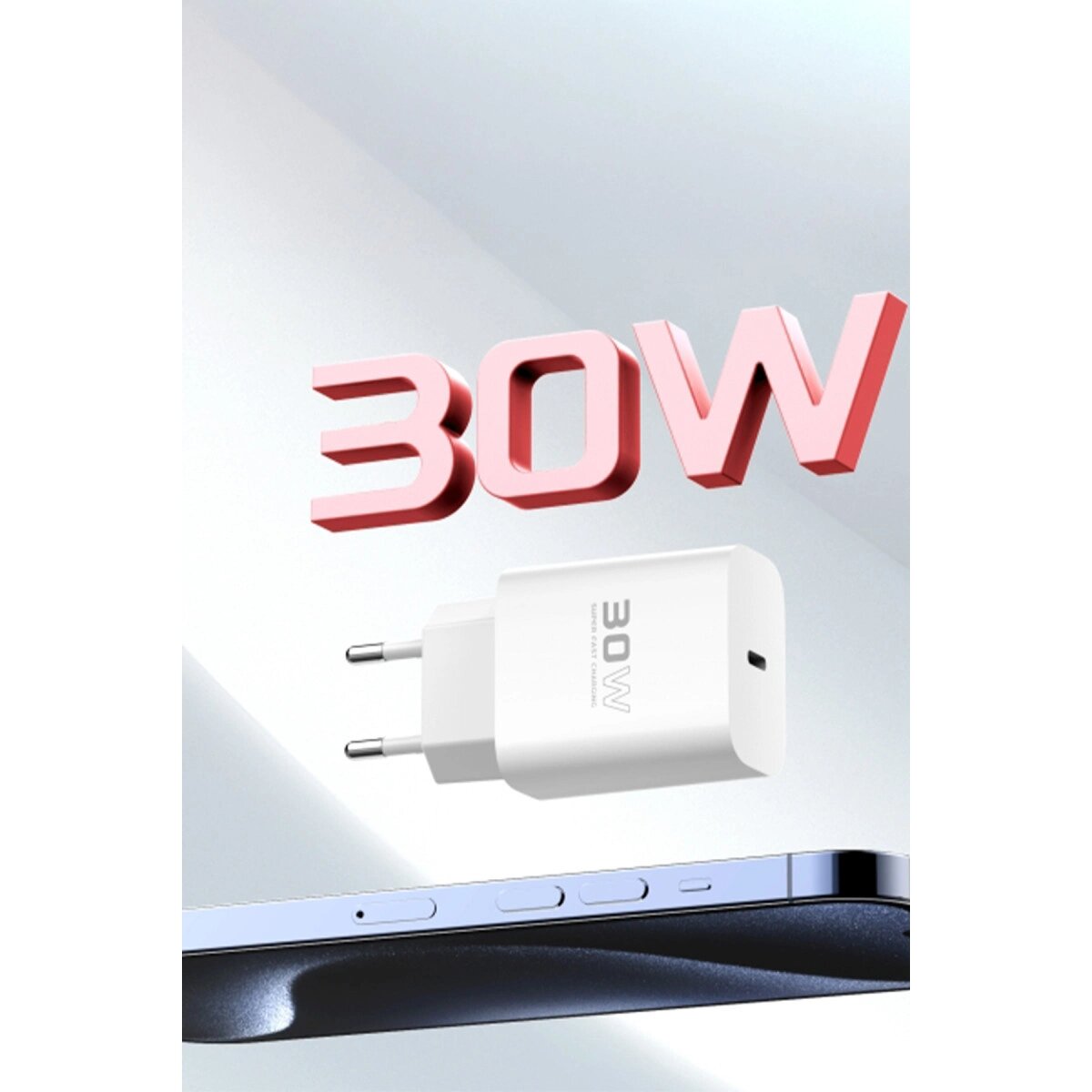 C87c 30w Type-c Çıkışlı Ekstra Dl50 1m Type-c To Lightning Kablolu Pd Şarj Cihazı - Beyaz C87c 30w Type-c Çıkışlı Ekstra Dl50 1m Type-c To Lightning Kablolu Pd Şarj Cihazı - Beyaz