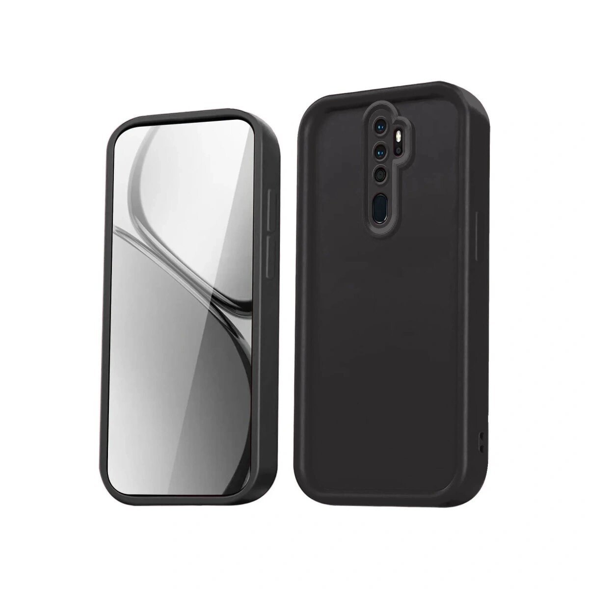 Xiaomi Redmi Note 8 Pro Kılıf Viera Silikon - Siyah Xiaomi Redmi Note 8 Pro Kılıf Viera Silikon - Siyah