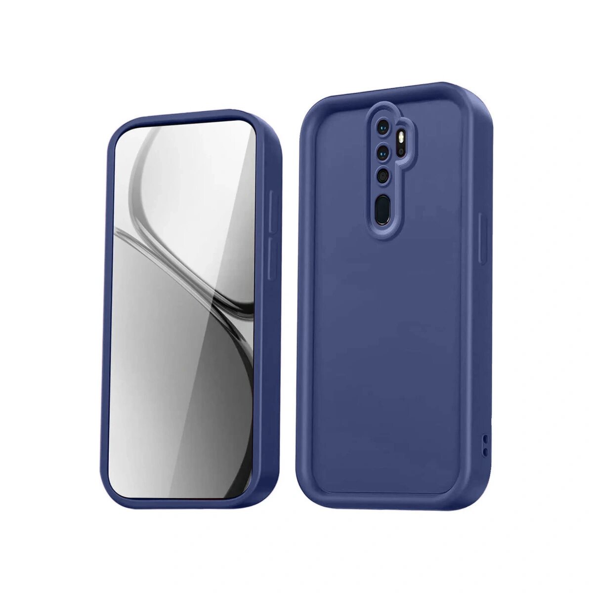 Xiaomi Redmi Note 8 Pro Kılıf Viera Silikon - Lacivert Xiaomi Redmi Note 8 Pro Kılıf Viera Silikon - Lacivert