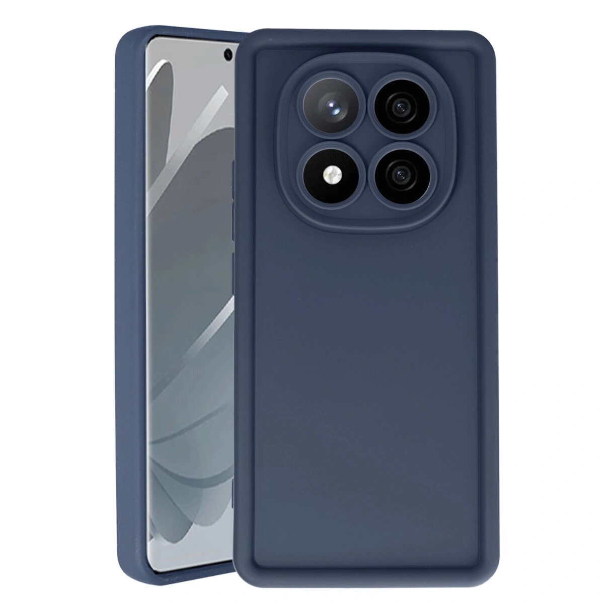Xiaomi Redmi Note 14 Pro 5g Kılıf Viera Silikon - Lacivert Xiaomi Redmi Note 14 Pro 5g Kılıf Viera Silikon - Lacivert