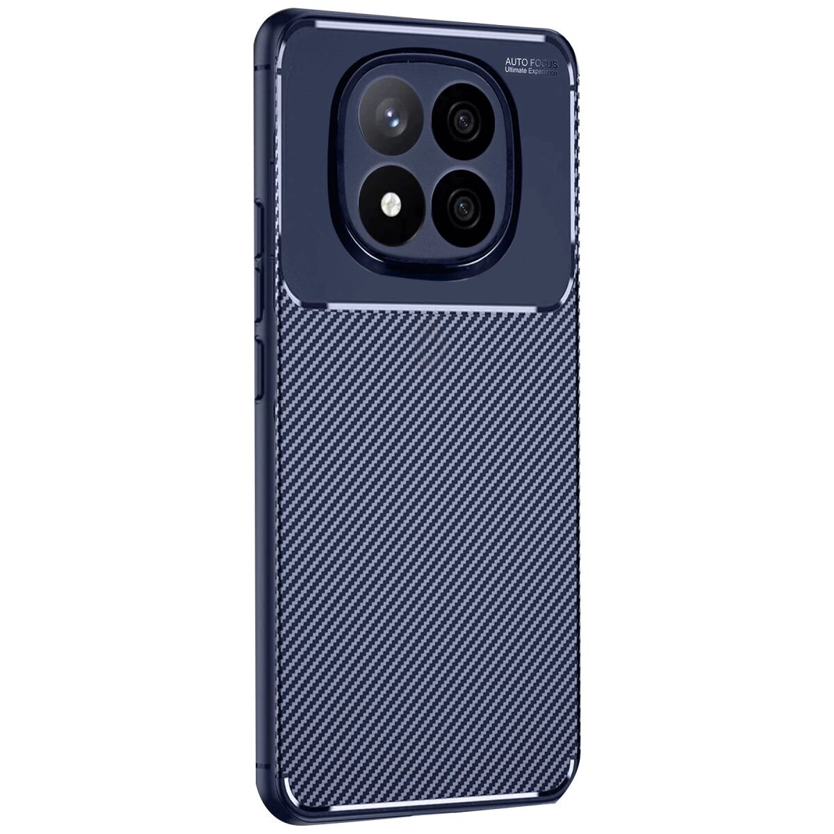 Xiaomi Redmi Note 14 Pro 5g Kılıf Auto Focus Karbon Kapak - Lacivert