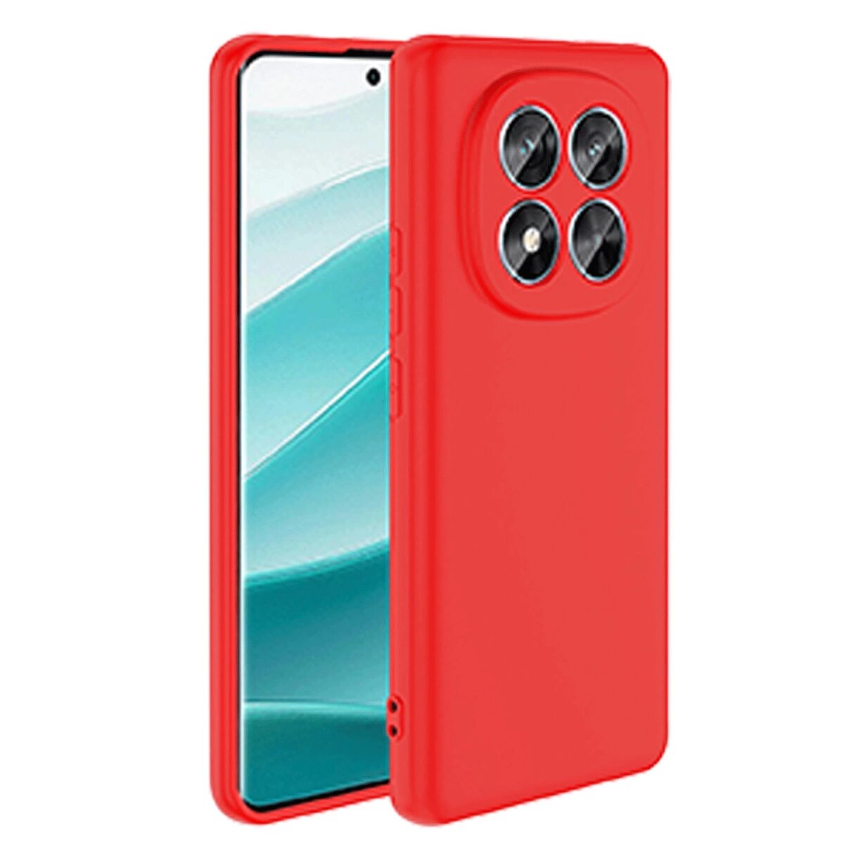 Xiaomi Redmi Note 14 Pro 5g Kılıf First Silikon - Kırmızı Xiaomi Redmi Note 14 Pro 5g Kılıf First Silikon - Kırmızı