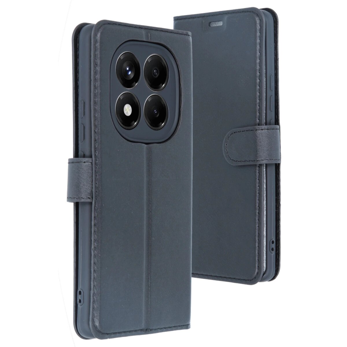 Xiaomi Redmi Note 14 Pro 5g Kılıf Trend S Plus Kapaklı Kılıf - Siyah Xiaomi Redmi Note 14 Pro 5g Kılıf Trend S Plus Kapaklı Kılıf - Siyah