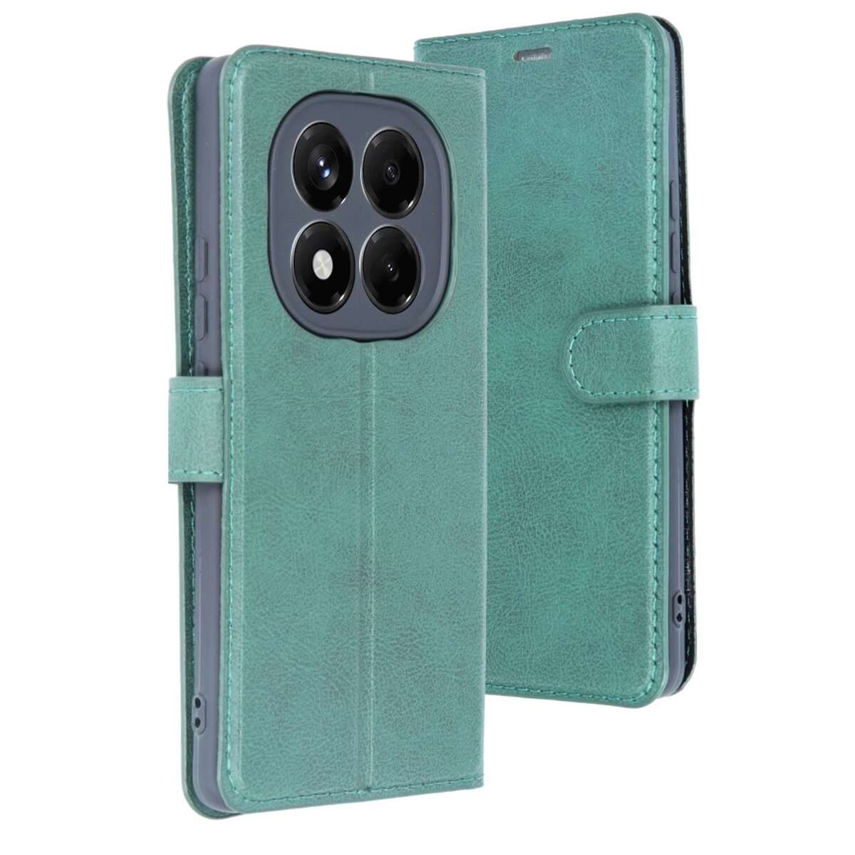Xiaomi Redmi Note 14 Pro 5g Kılıf Trend S Plus Kapaklı Kılıf - Yeşil Xiaomi Redmi Note 14 Pro 5g Kılıf Trend S Plus Kapaklı Kılıf - Yeşil