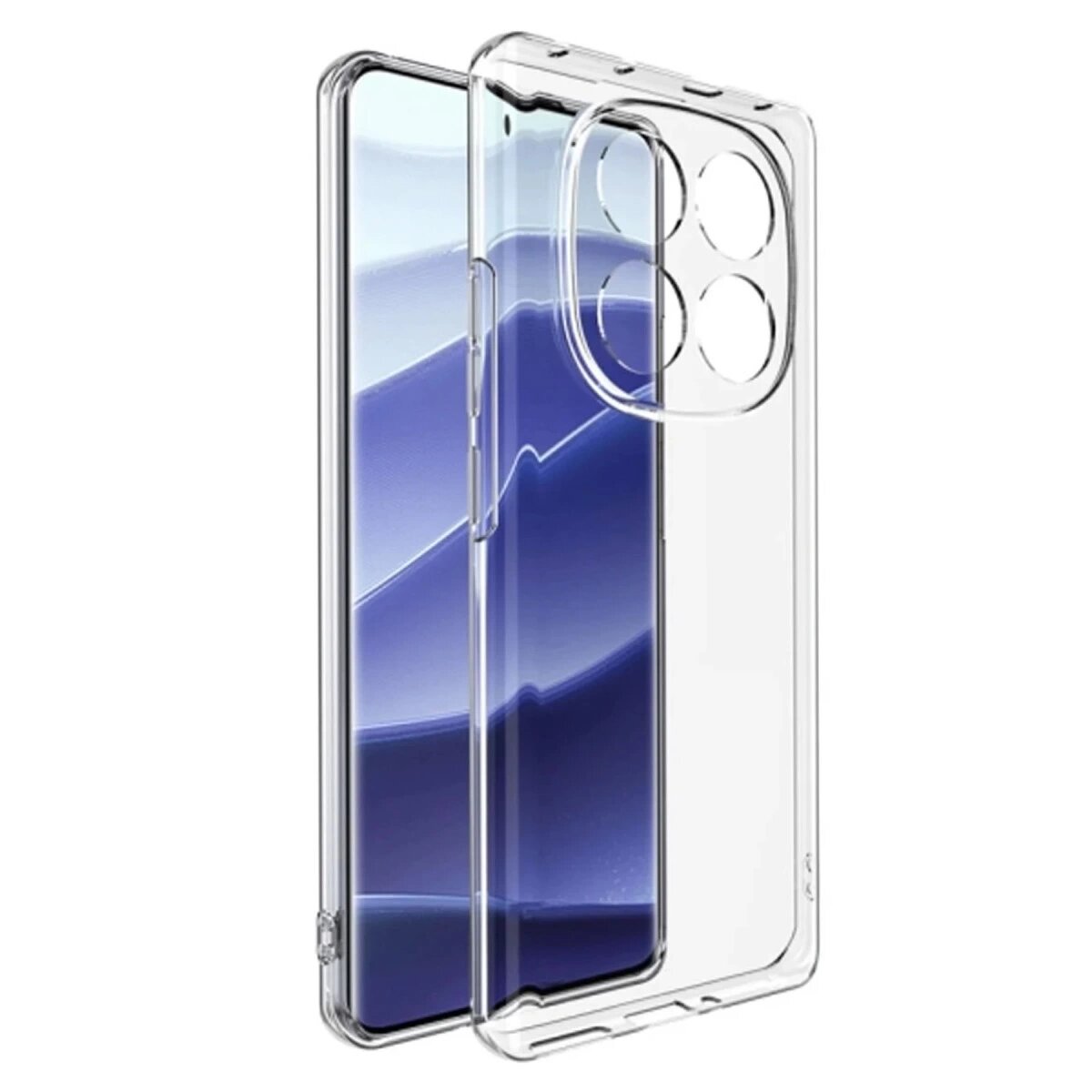 Xiaomi Redmi Note 14 Pro 4g Kılıf Lüx Şeffaf Silikon Xiaomi Redmi Note 14 Pro 4g Kılıf Lüx Şeffaf Silikon