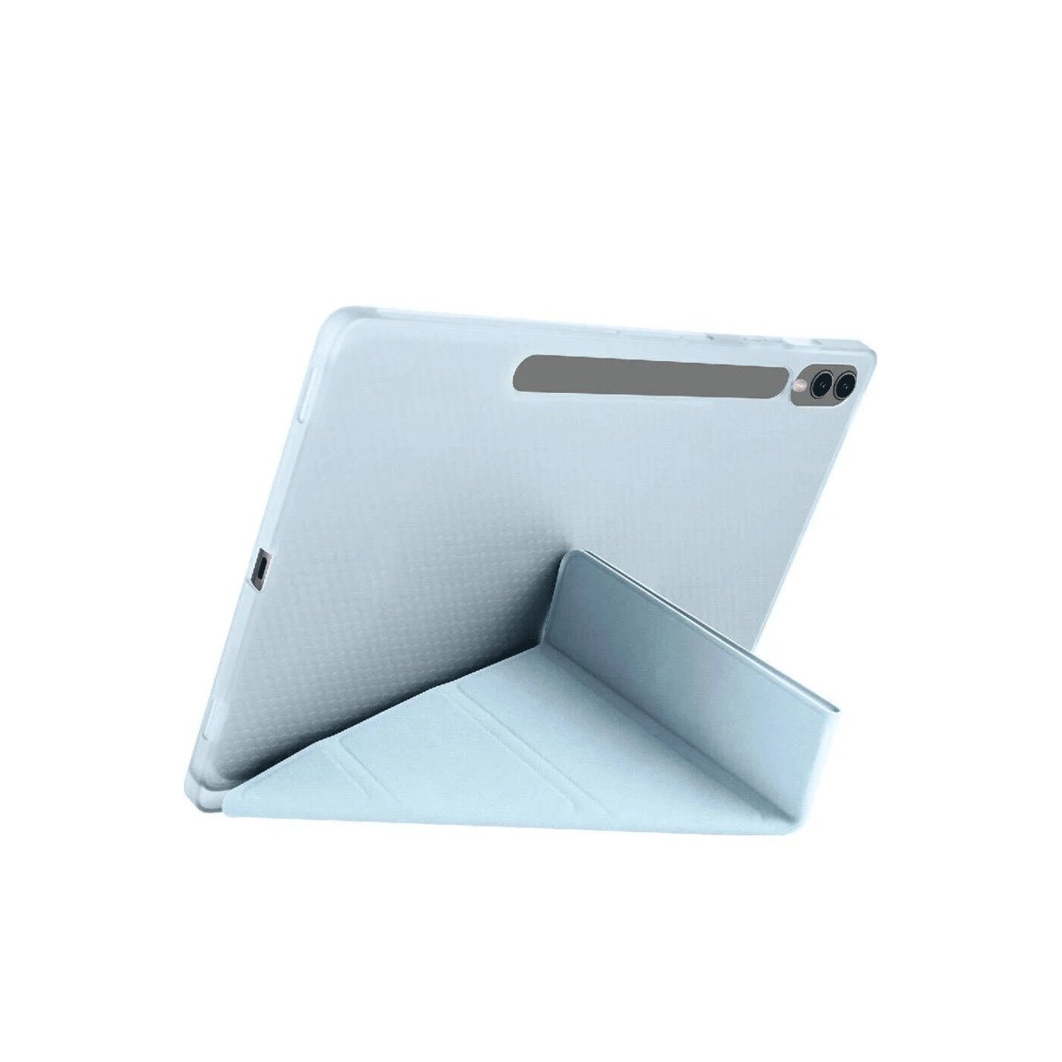 Samsung Galaxy X510 Tab S9 Fe 11 Kılıf Kalemlikli Mars Tablet Kılıfı - Mavi Samsung Galaxy X510 Tab S9 Fe 11 Kılıf Kalemlikli Mars Tablet Kılıfı - Mavi