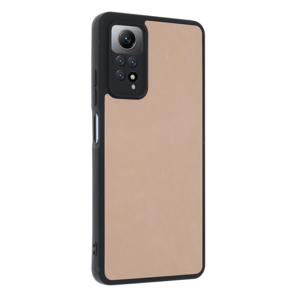Xiaomi Redmi Note 12 Pro 4g Kılıf Aras Deri Kapak - Pudra Xiaomi Redmi Note 12 Pro 4g Kılıf Aras Deri Kapak - Pudra