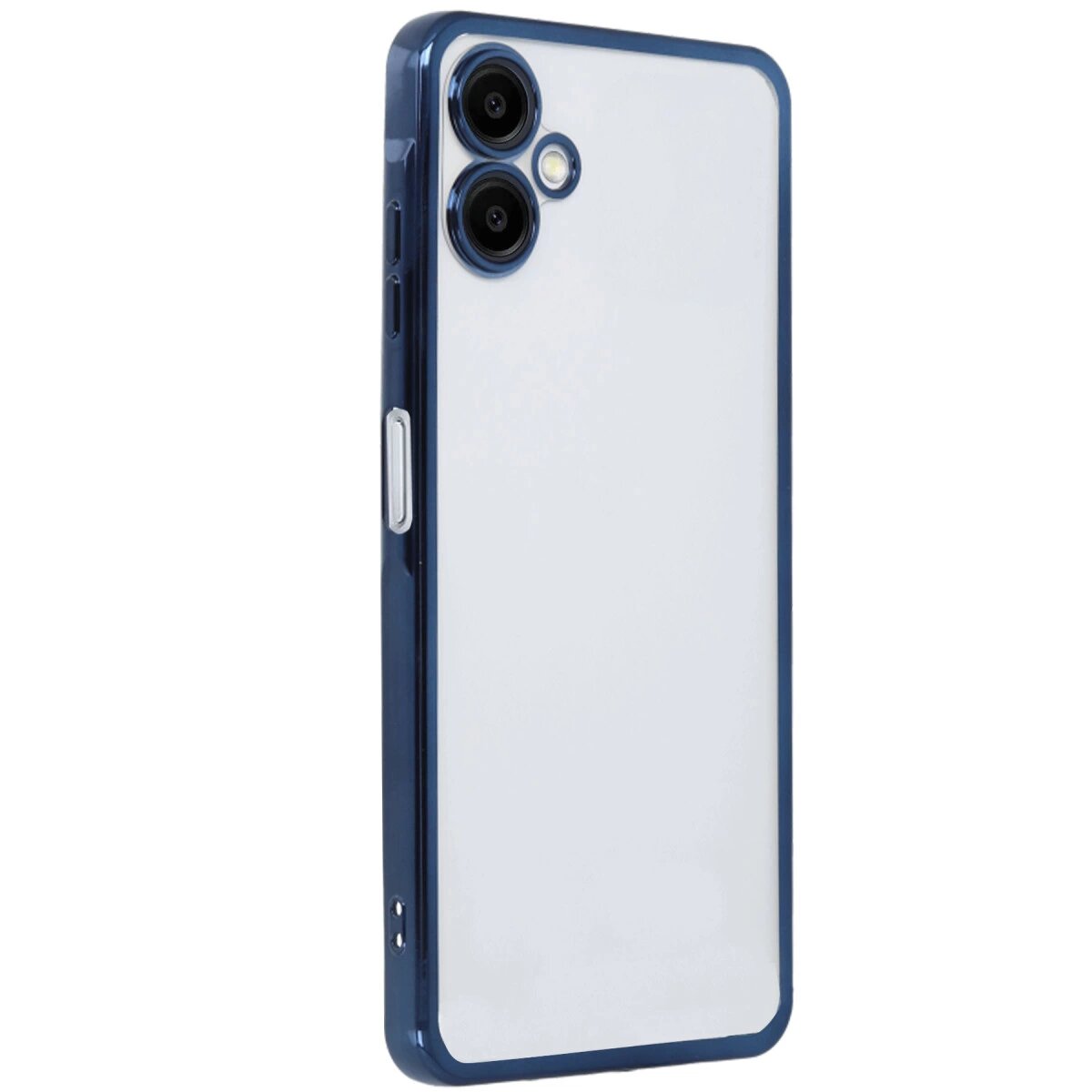 Samsung Galaxy A06 Kılıf Razer Lensli Silikon - Lacivert Samsung Galaxy A06 Kılıf Razer Lensli Silikon - Lacivert